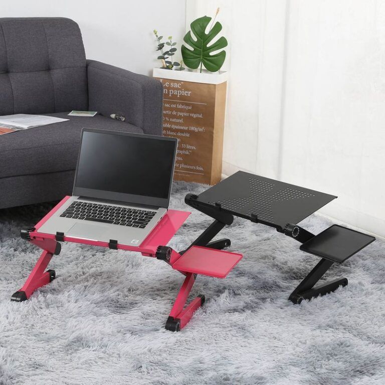 Adjustable Folding Laptop Table - BareCrate