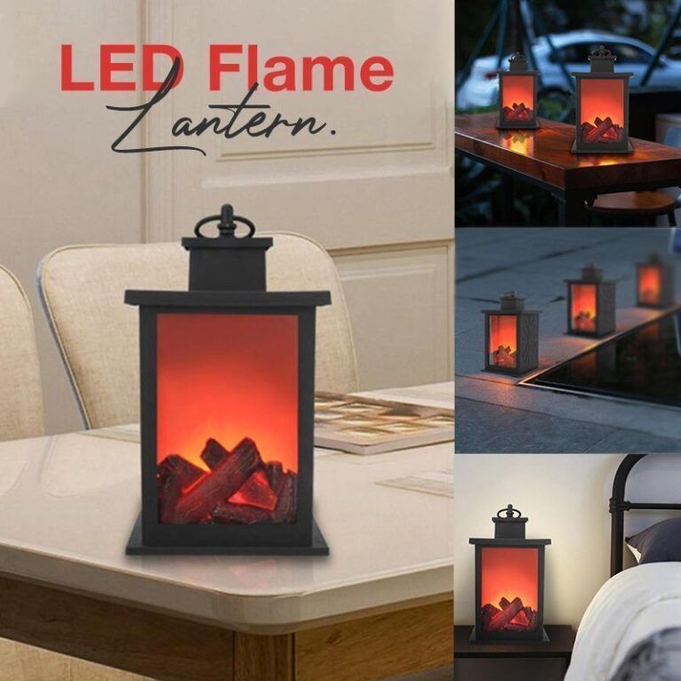 LED Flame Lantern - BareCrate