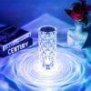 Crystal Table Lamp Rose Light Romantic Diamond6.jpg