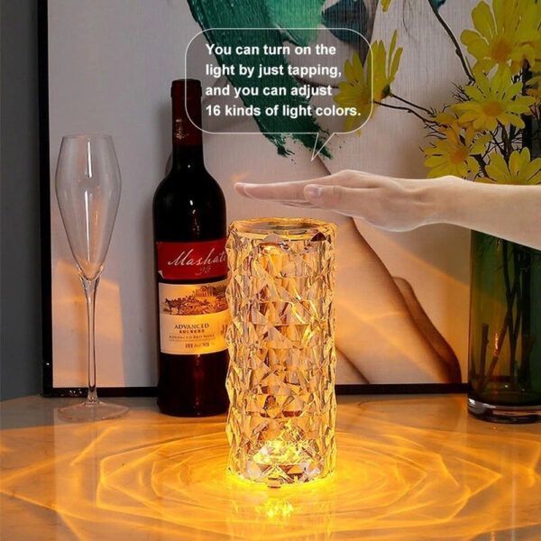Crystal Table Lamp Rose Light Romantic Diamond9.jpg