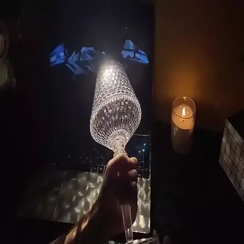 Crystalline Touch Table Lamp